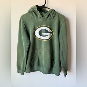 Vintage Y2K Green Bay Packers Green Hoodie